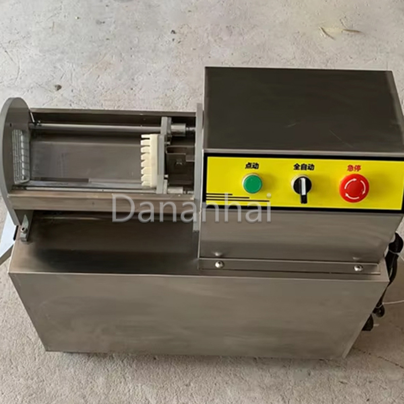 Commercial Kitchen Appliance - Electric Potato Cutting Machine Small Desktop
