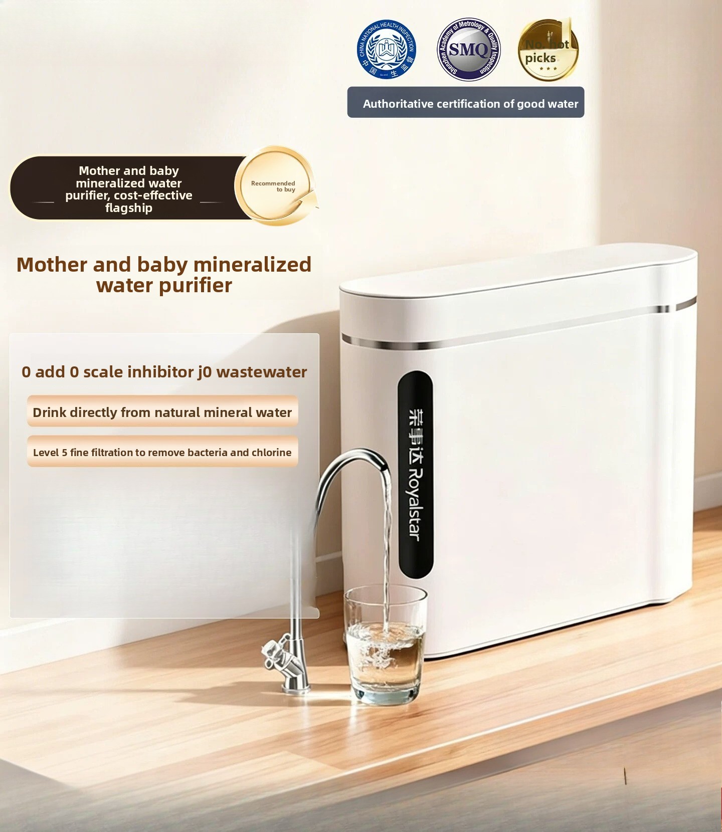 Commercial Kitchen Faucets - Kitchen Water Purifier Tap Water Pre-filter