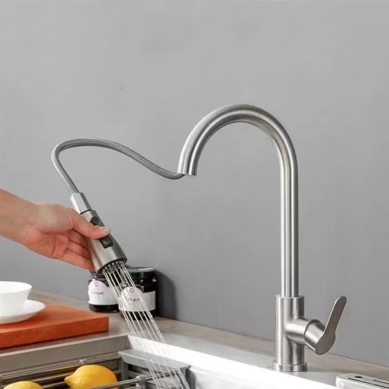 Kitchen Faucet Pull Out Brushe - Commercial Kitchen Faucets 评论和价格
