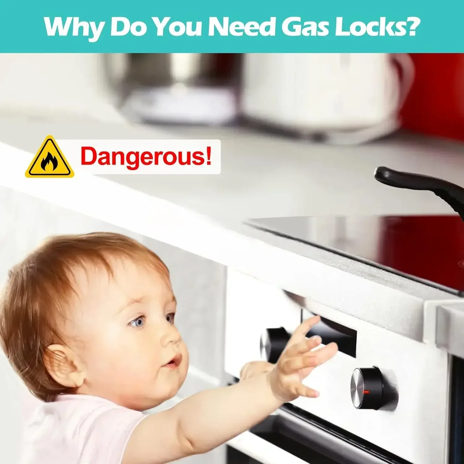 Childproof Kitchen Safety Set  - Commercial Kitchen Warmer 评论和价格