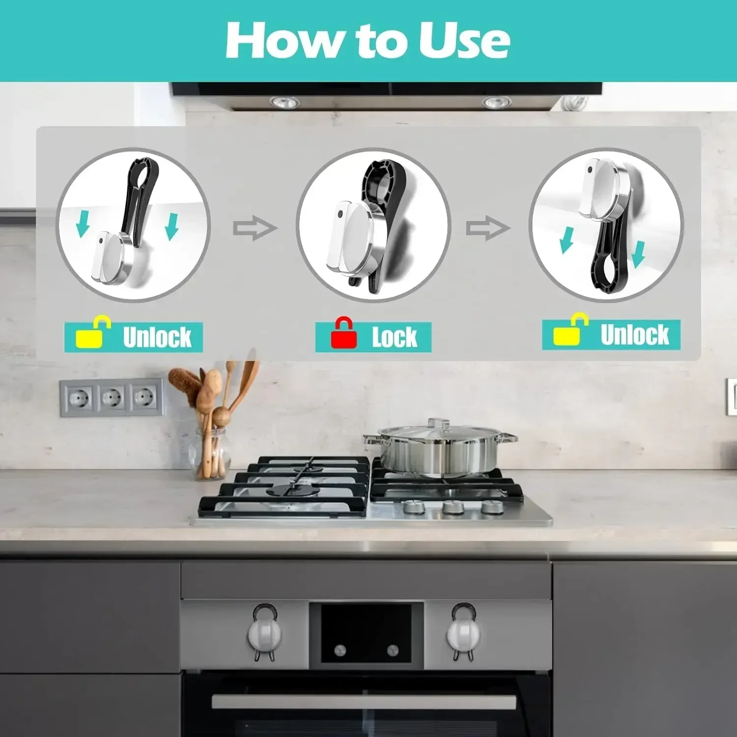 Childproof Kitchen Safety Set  - Commercial Kitchen Warmer 评论和价格