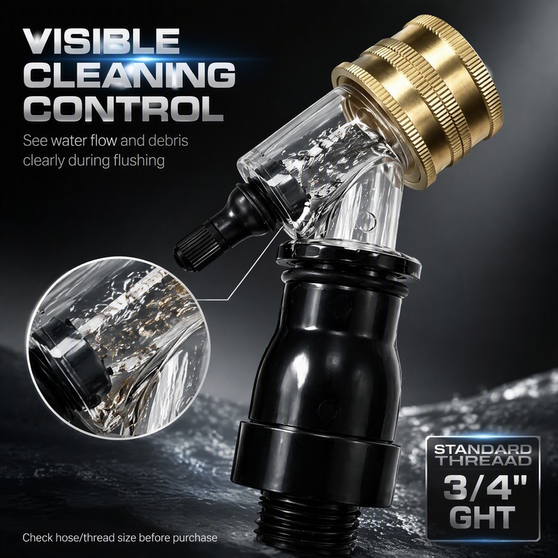 Transparent Visual Water Filte - Commercial Kitchen Tap 评论和价格