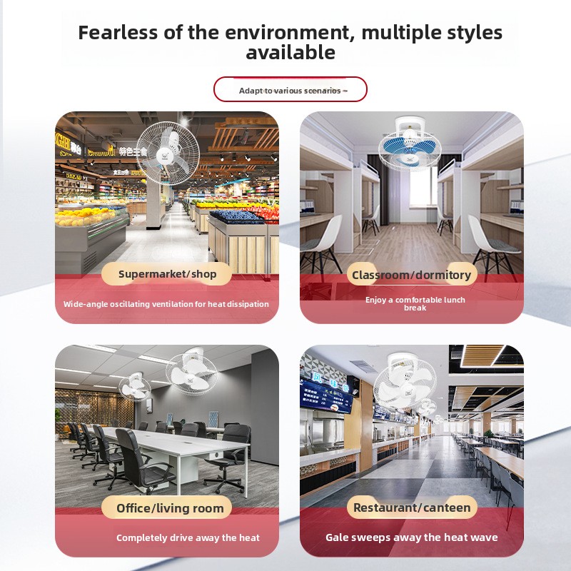 High Power Quiet Industrial Fa - Commercial Kitchen Ceiling 评论和价格