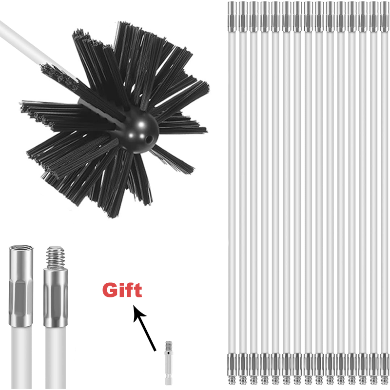 Flexible Chimney Brush Kit wit - Commercial Kitchen Ventilation 评论和价格