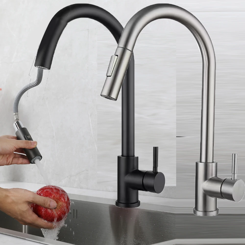 Tap Brushed Nickel Kitchen Fau - Commercial Kitchen Faucets 评论和价格