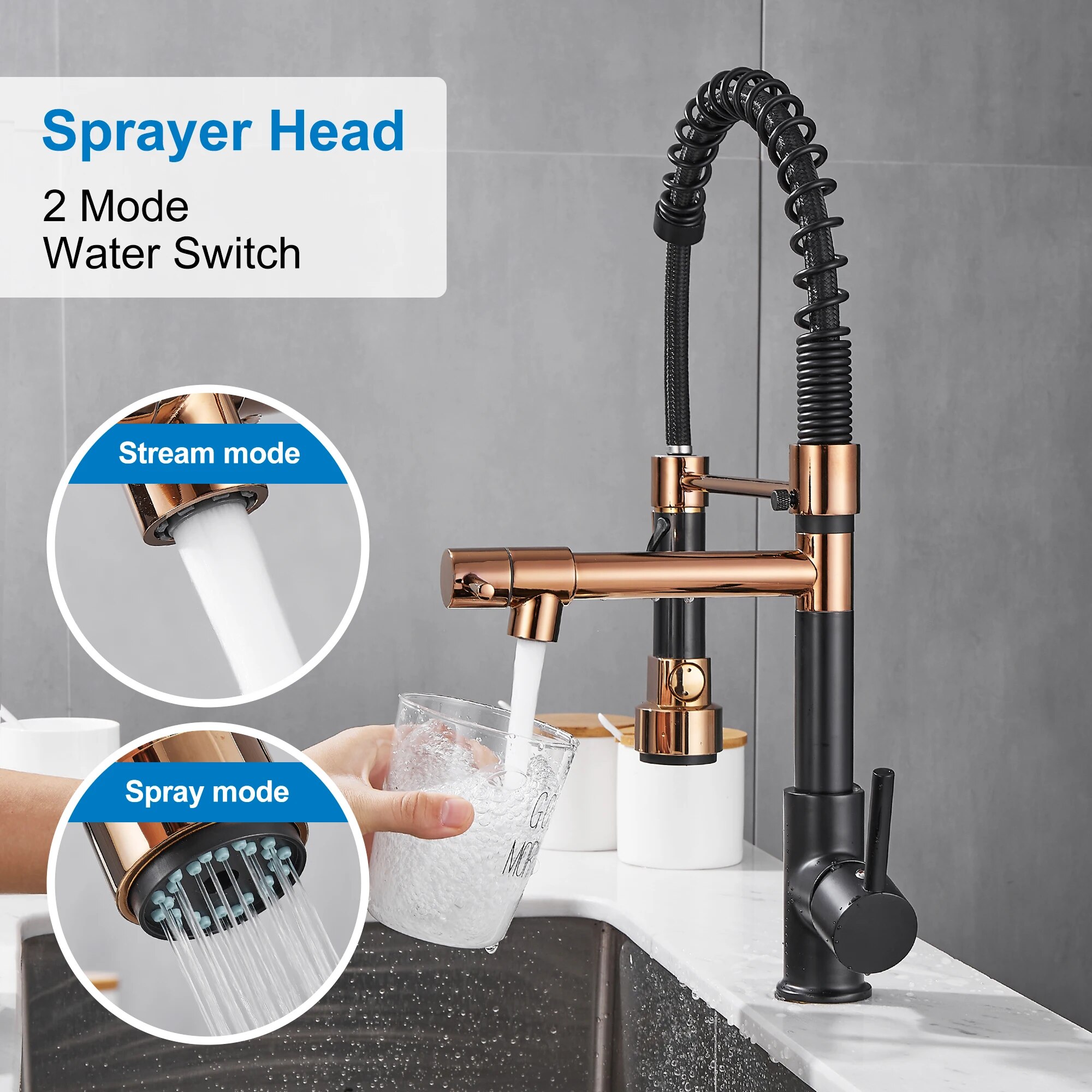 Kitchen Faucet with Pull Down  - Commercial Kitchen Faucets 评论和价格