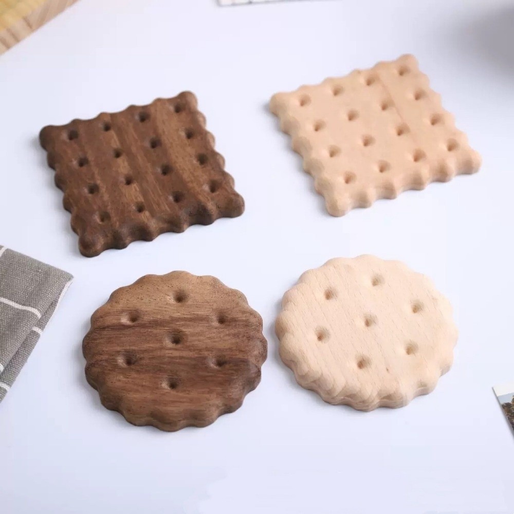 Creative Solid Wood Cookie Coa - Commercial Kitchen Table 评论和价格