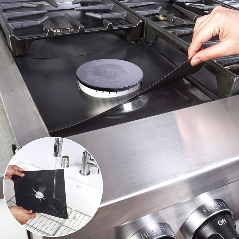 2/4/6/8 Pcs Gas Stove Protecto - Commercial Kitchen Warmer 评论和价格