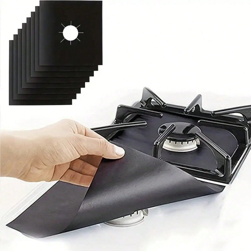 2/4/6/8 Pcs Gas Stove Protecto - Commercial Kitchen Warmer 评论和价格