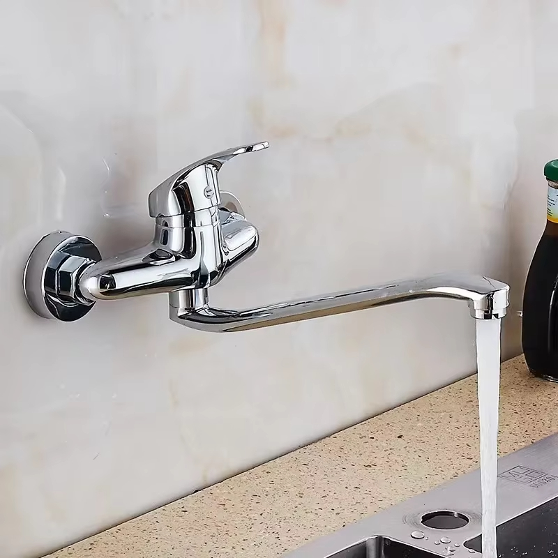 Double Hole Sink Faucet Kitche - Commercial Kitchen Faucets 评论和价格