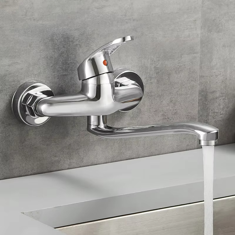 Double Hole Sink Faucet Kitche - Commercial Kitchen Faucets 评论和价格