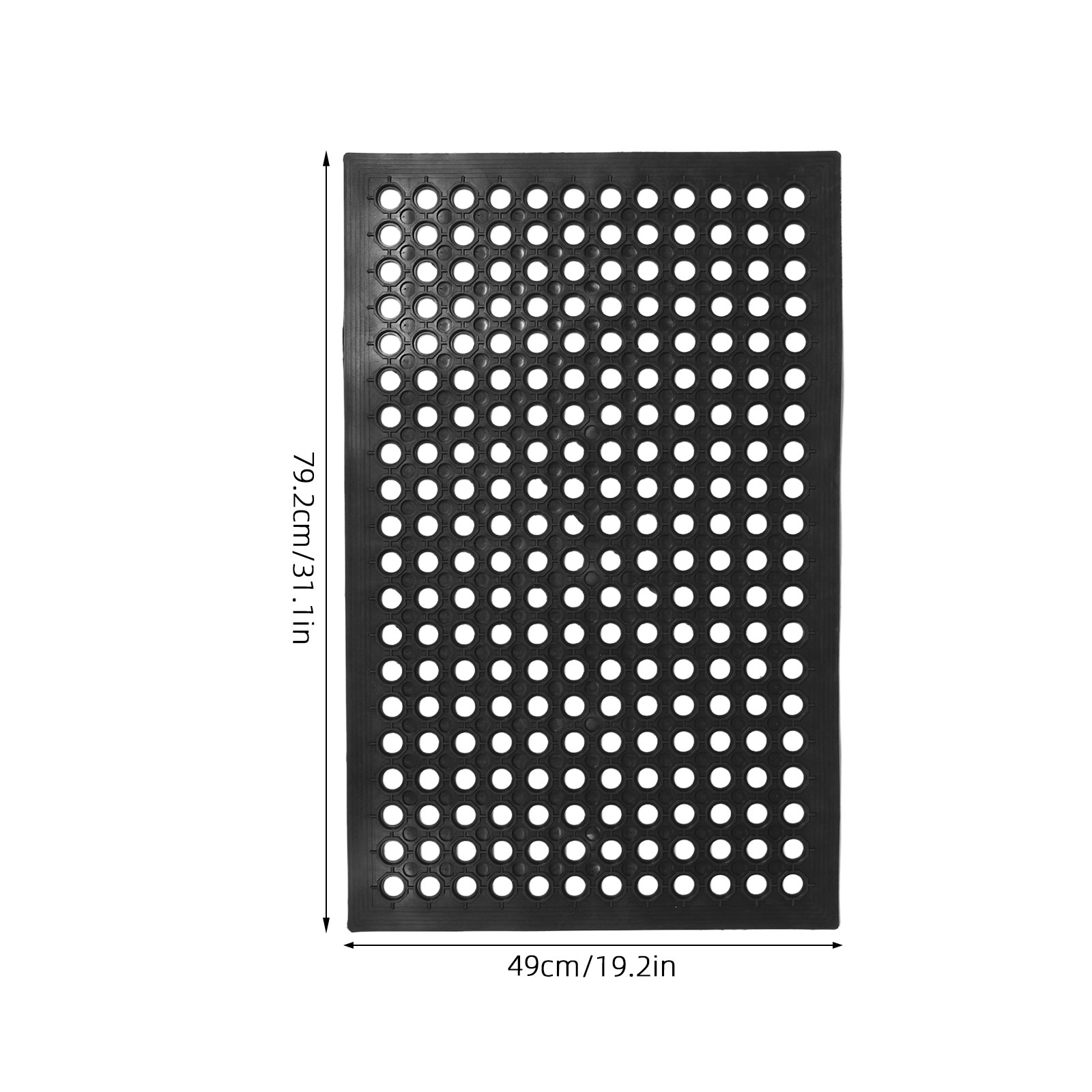 Rubber Non Slip Kitchen Mat Wa - Commercial Kitchen Kitchen 评论和价格