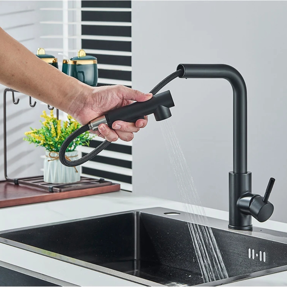 Kitchen pull-out faucet 304 st - Commercial Kitchen Faucets 评论和价格