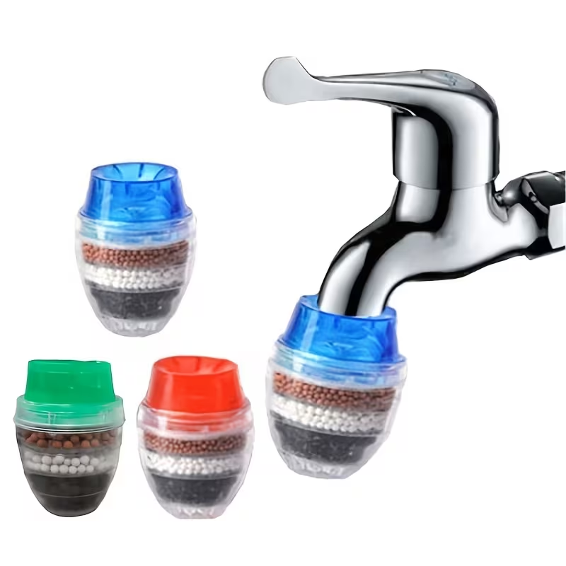 4pcs Random Color Activated Ca - Commercial Kitchen Tap 评论和价格