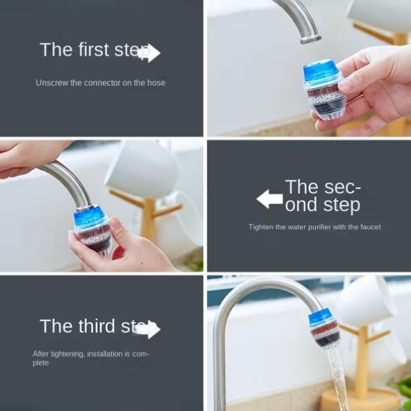4pcs Random Color Activated Ca - Commercial Kitchen Tap 评论和价格