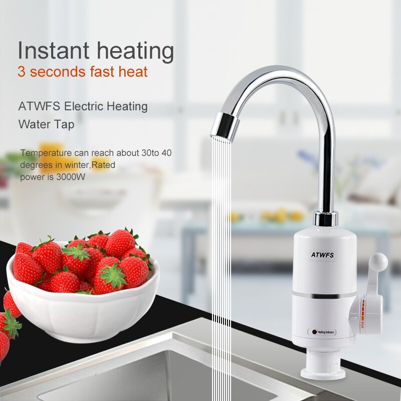 ATWFS Tankless Electric Newest - Commercial Kitchen Tap 评论和价格
