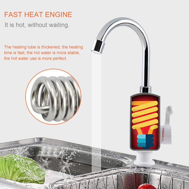 ATWFS Tankless Electric Newest - Commercial Kitchen Tap 评论和价格