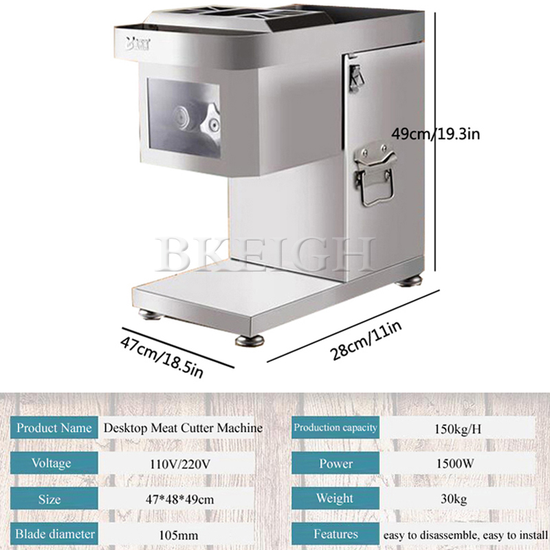 Electric Commercial Meat Cutte - Commercial Kitchen Appliance 评论和价格