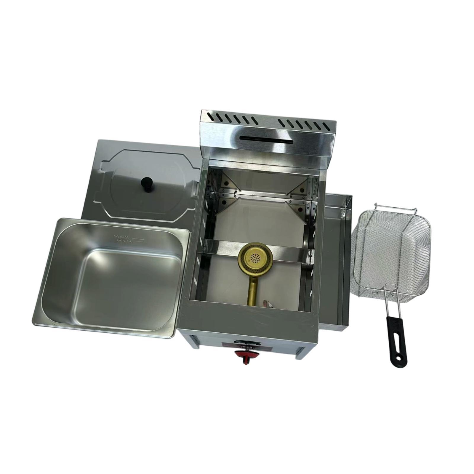Commercial Deep Fryer Gas Frye - Commercial Kitchen Appliance 评论和价格