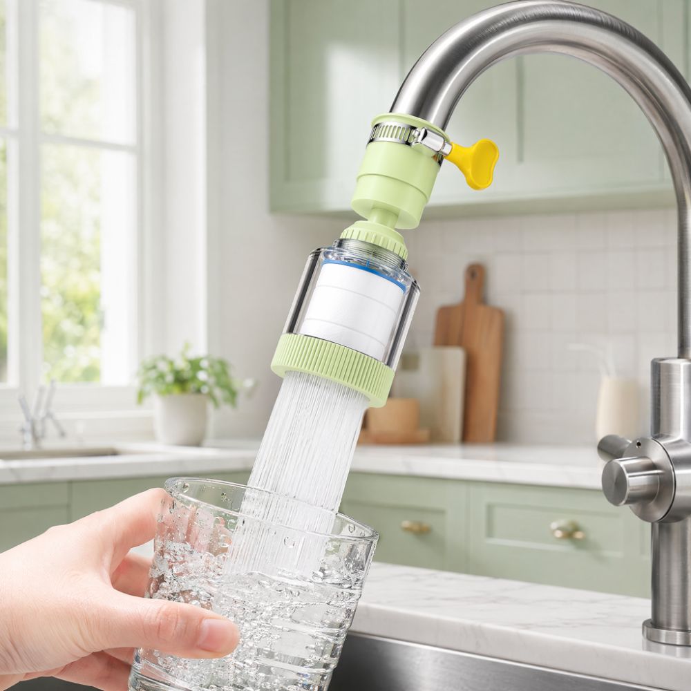 Universal Faucet Filter 360 De - Commercial Kitchen Tap 评论和价格