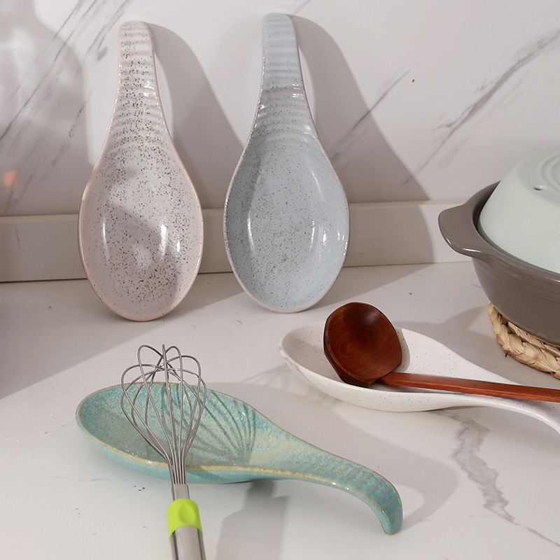 Ceramic Spoon Rest for Stove T - Commercial Kitchen Warmer 评论和价格
