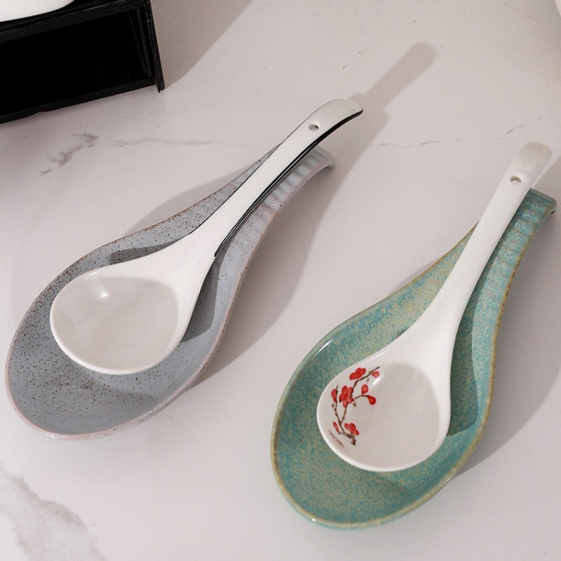 Ceramic Spoon Rest for Stove T - Commercial Kitchen Warmer 评论和价格